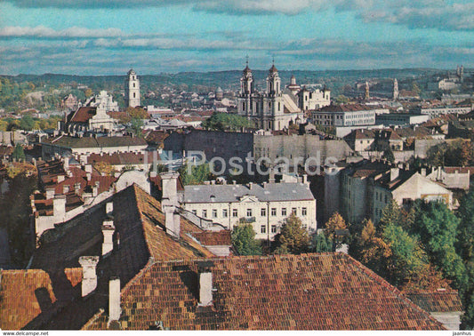 Vilnius - Old Town - postal stationery - 1978 - Lithuania USSR - used - JH Postcards
