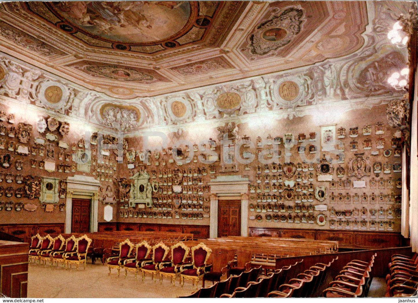 Padova - Universita - Aula Magna - University - Great Hall - 339 - 1968 - Italy - used - JH Postcards