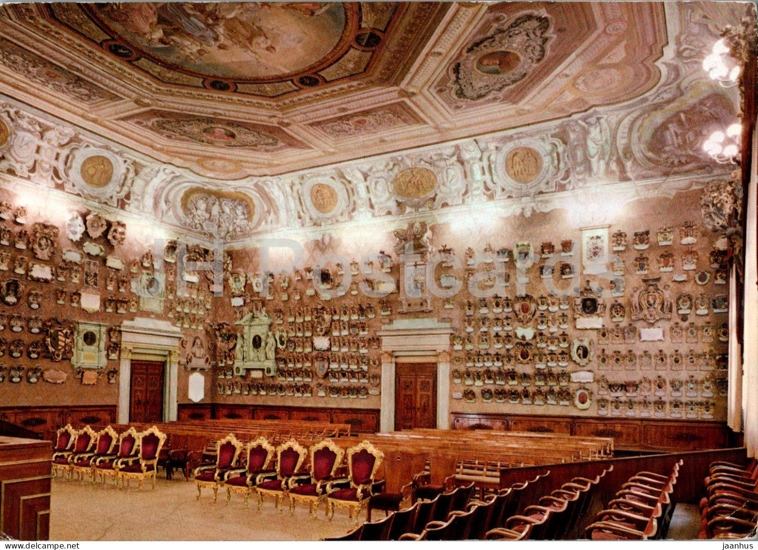 Padova - Universita - Aula Magna - University - Great Hall - 339 - 1968 - Italy - used - JH Postcards
