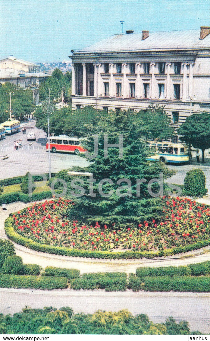 Sevastopol - Uprising Square - Crimea - 1969 - Ukraine USSR - unused - JH Postcards