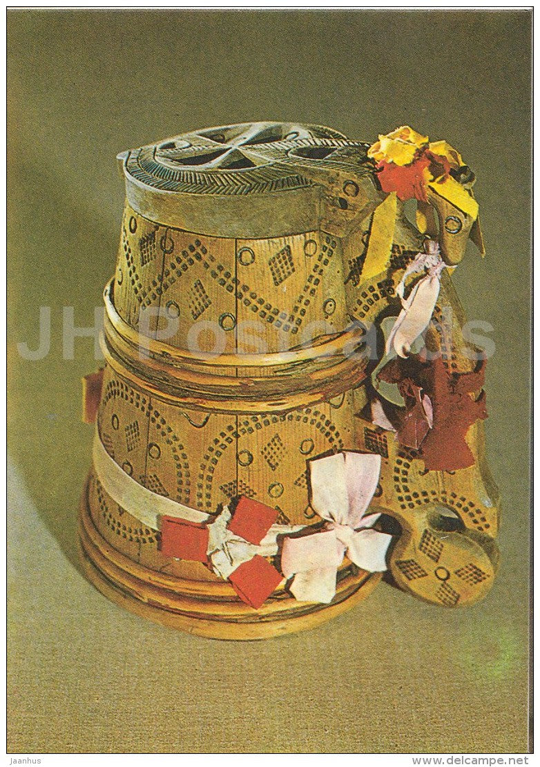 Tankard . Martna - The Estonian National Museum - 1984 - Estonia USSR - unused - JH Postcards