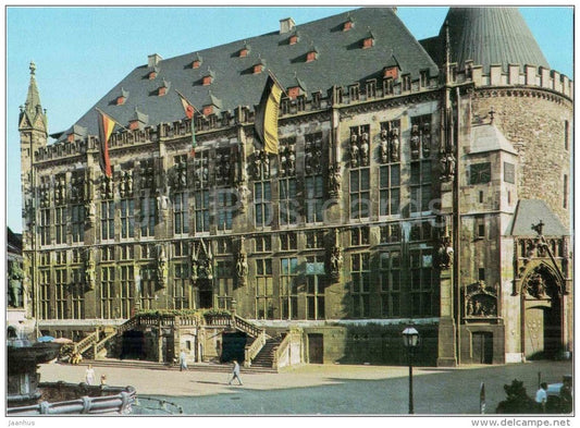 Aachen - Rathaus - Town Hall - Germany - ungelaufen - JH Postcards