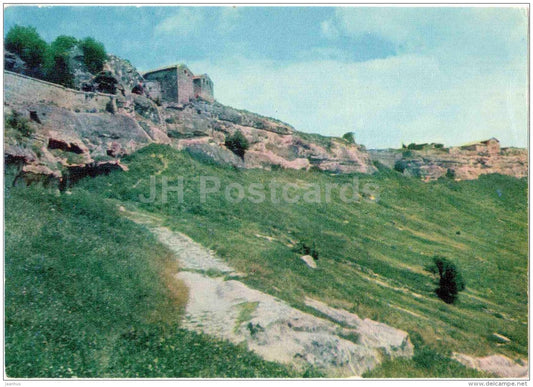 Chufut-Kale cave town - Crimea - 1970 - Ukraine USSR - unused - JH Postcards