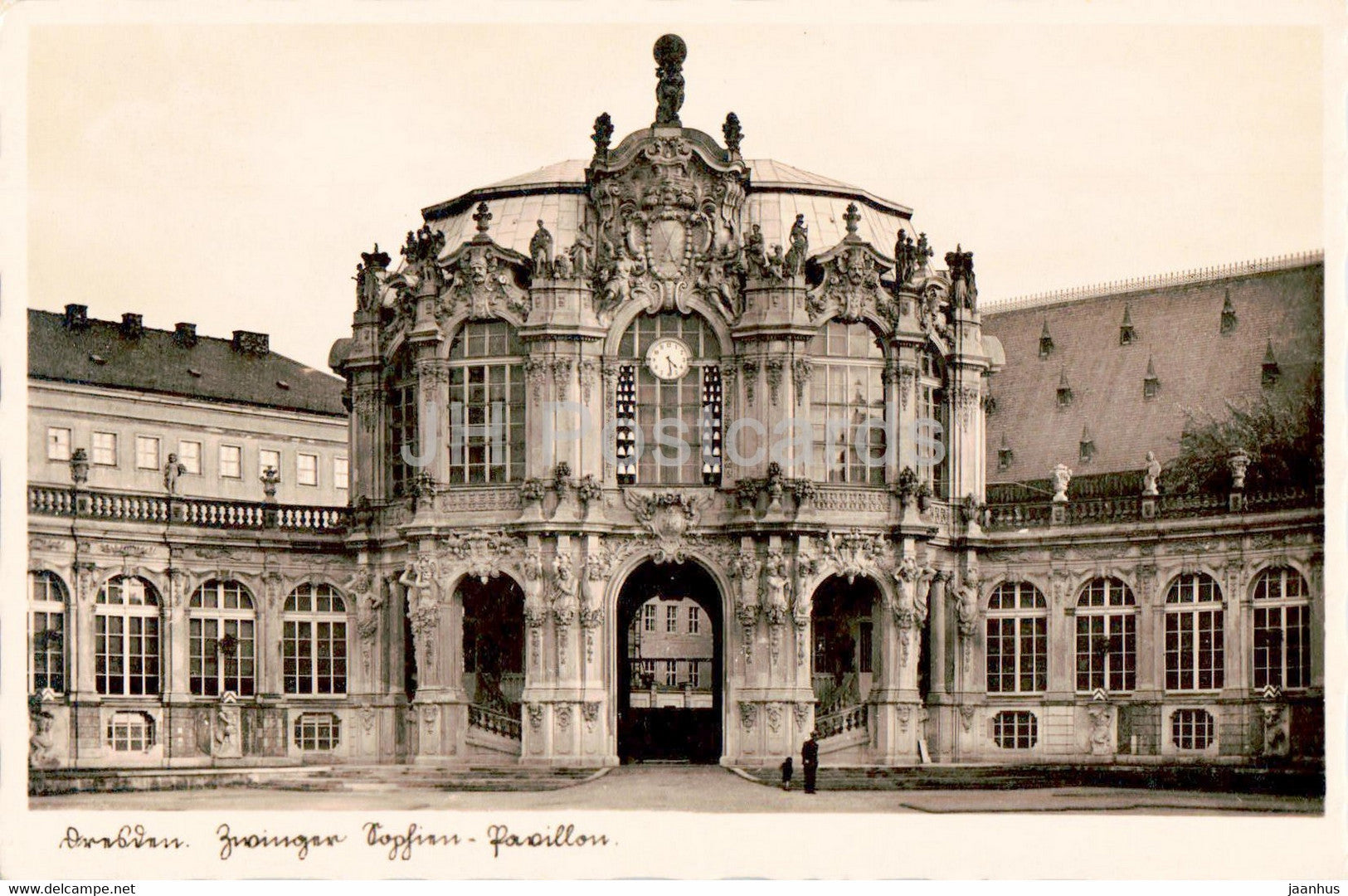 Dresden - Zwinger - Sophien Pavillon - old postcard - Germany - unused - JH Postcards