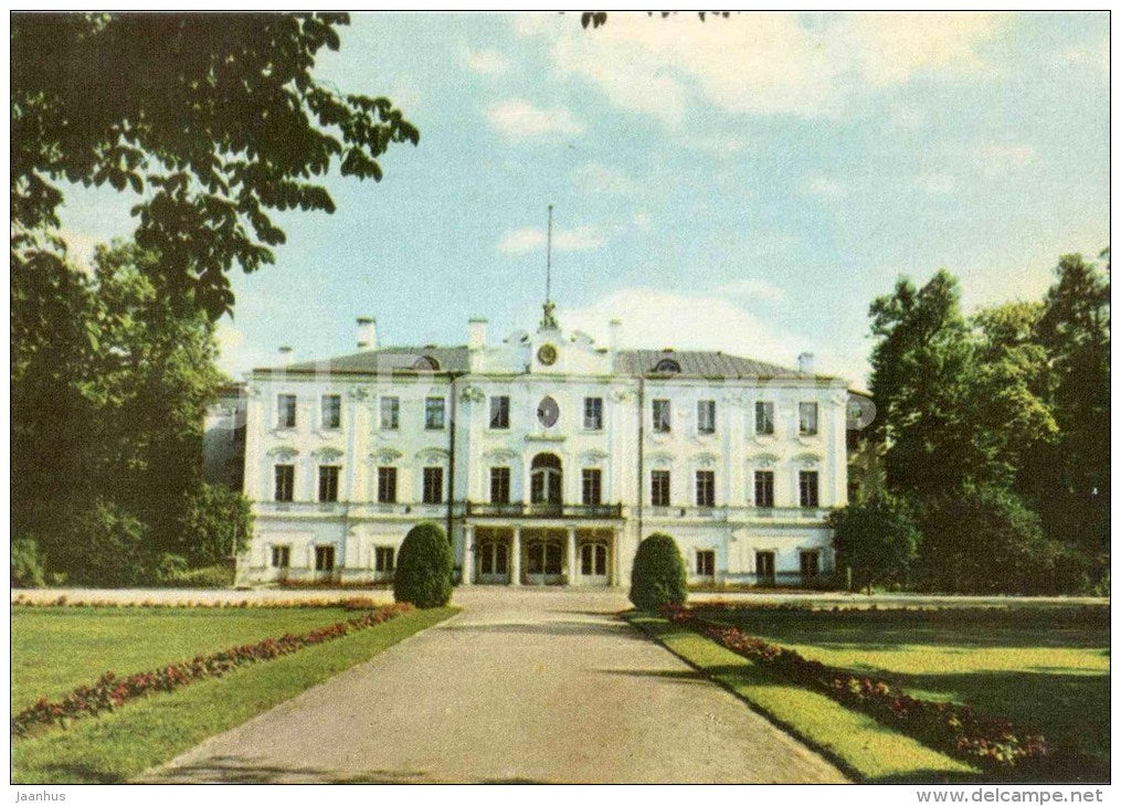 Kadriorg Palace - Tallinn - 1970 - Estonia USSR - unused - JH Postcards