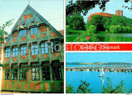 Kolding - multiview - KOL 24 - 1999 - Denmark - used - JH Postcards
