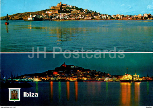 Ibiza - Baleares - multiview - Spain - used - JH Postcards