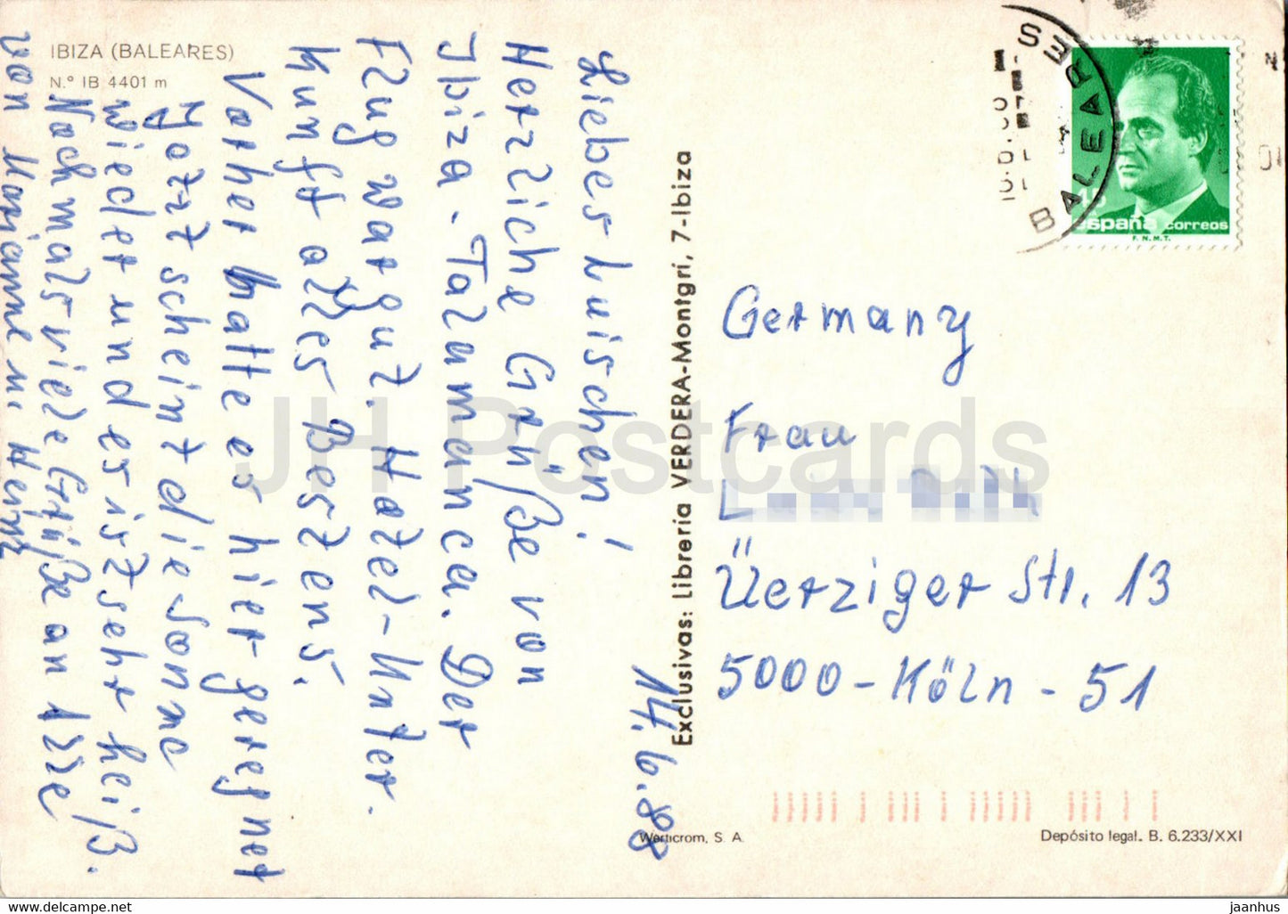 Ibiza - Baleares - multiview - Spain - used