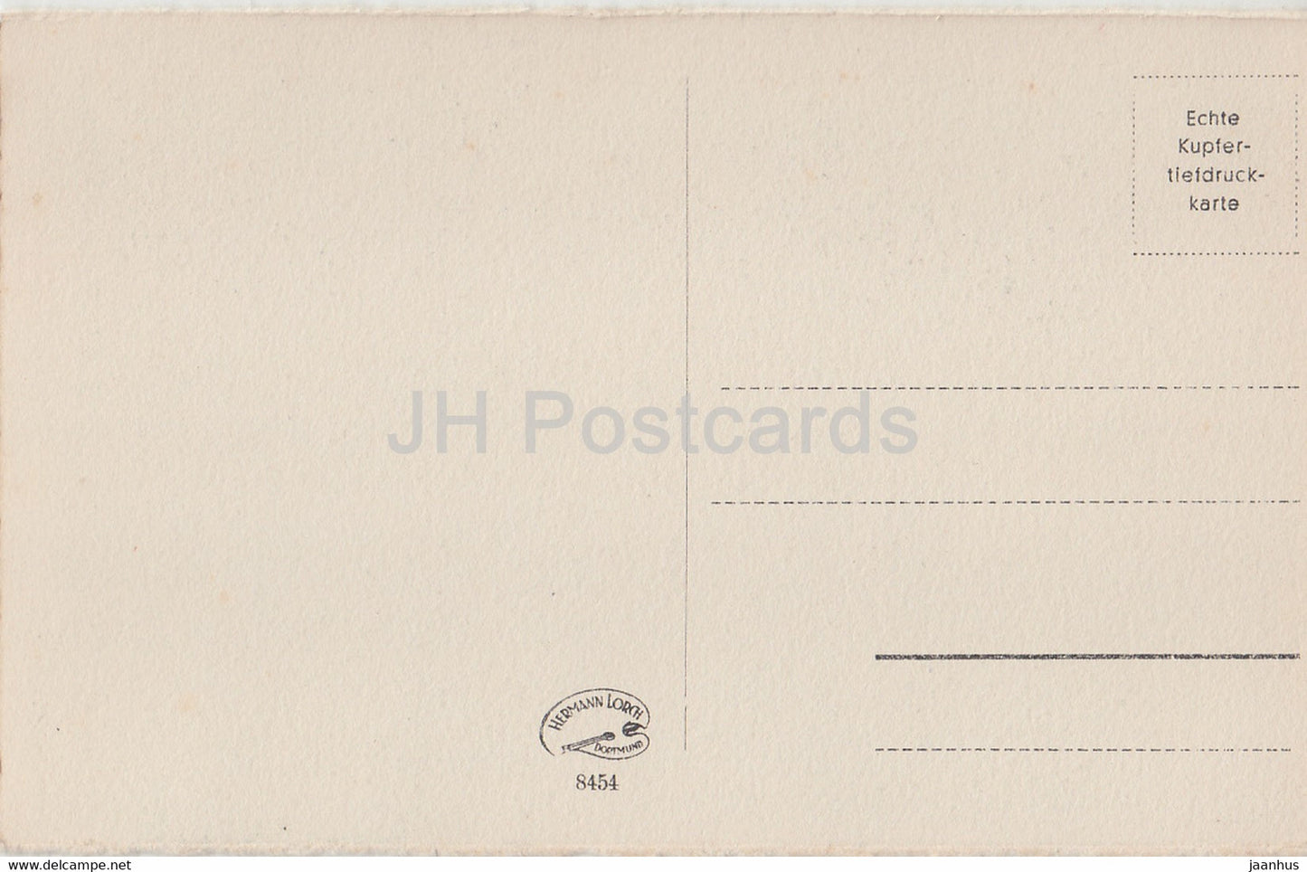 Bad Oeynhausen - Goldfischteich mit Lesehalle - 8454 - alte Postkarte - Deutschland - unbenutzt