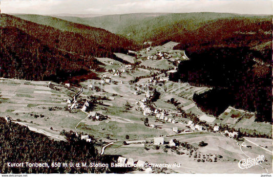 Kurort Tonbach 650 m - Station Baiersbronn - old postcard - 1958 - Germany - used - JH Postcards