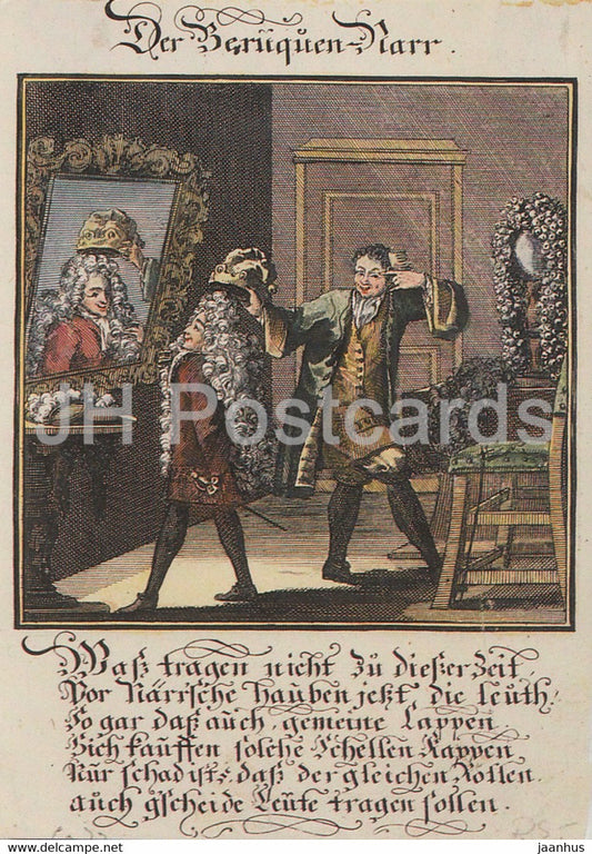 Historica - Der Beruquen Narr - Germany - unused - JH Postcards