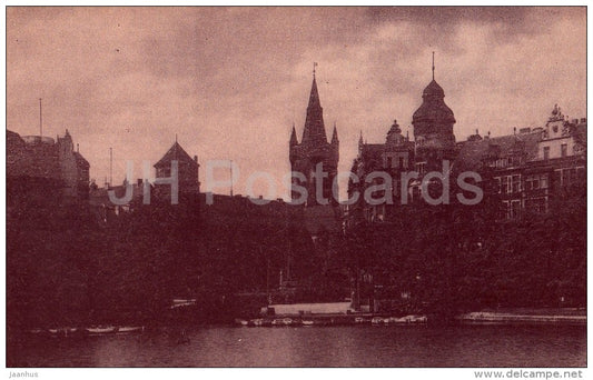 Castle and Münzplatz - Kaliningrad - Königsberg - 1990 - Russia USSR - unused - JH Postcards