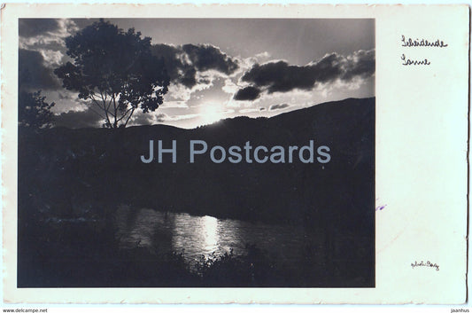 Scheidende Sonne - Feldpost - Bahnpost Ambulant - 33784 - old postcard - 1934 - Austria - used - JH Postcards