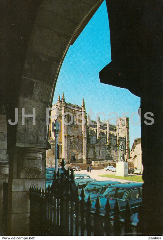 Guarda - Se da Guarda vista da Camara Municipal - Cathedral of Guarda seen from the Town Hall - 258 - Portugal - used - JH Postcards