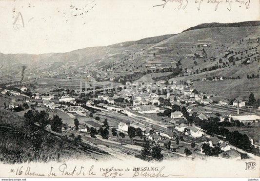 Panorama de Bussang - 46 - old postcard - 1920 - France - used - JH Postcards