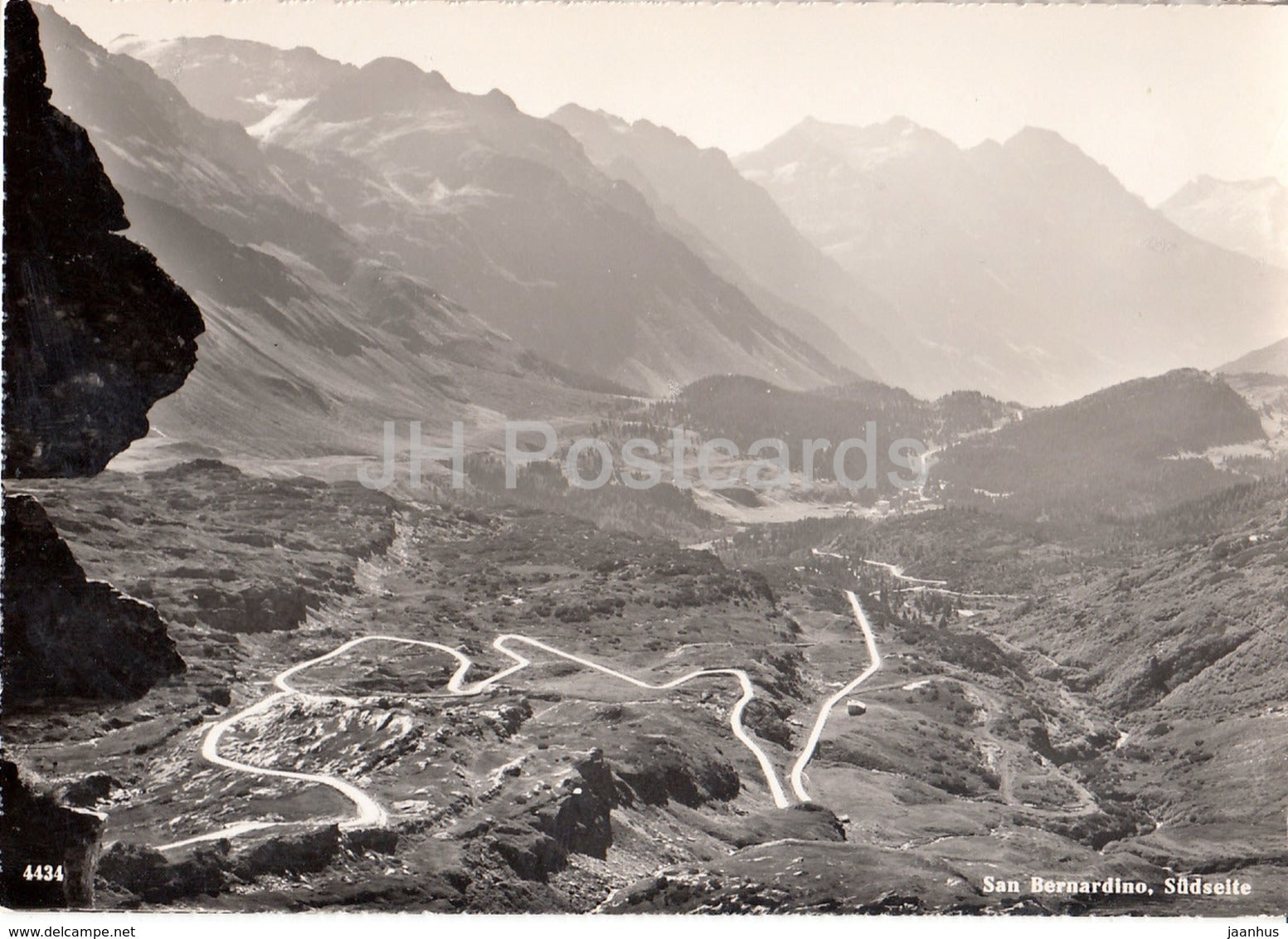 San Bernardino - Sudseite - 4434 - Switzerland - unused - JH Postcards