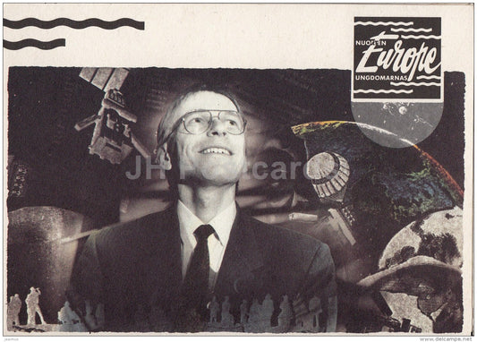 Seppo Korpela , Space Technology - 1993 - Finland- unused - JH Postcards