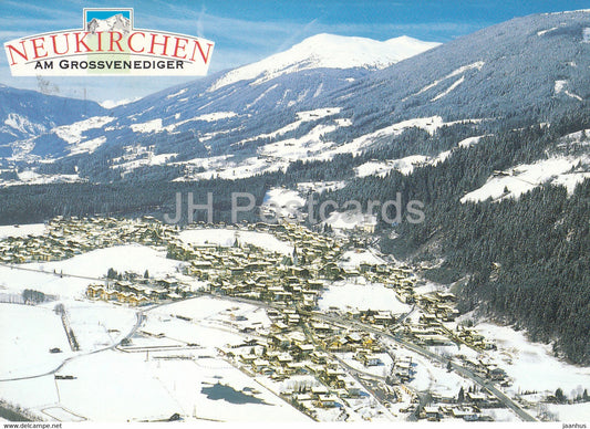 Neukirchen am Grossvenediger - Nationalpark Hohe Tauern - Ski Arena Wildkogel - 1999 - Austria - used - JH Postcards
