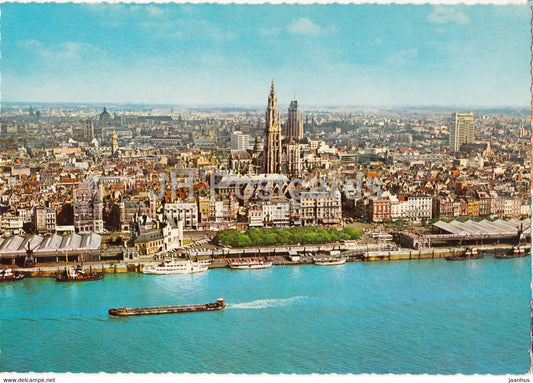 Antwerpen - Anvers - Panorama - Belgium - used - JH Postcards
