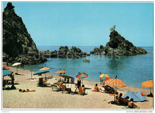 Lo Scoglio dell`Ulivo - beach - Lido di Palmi - Costa Viola - Reggio Calabria - Calabria - 122 - Italia - Italy - unused - JH Postcards
