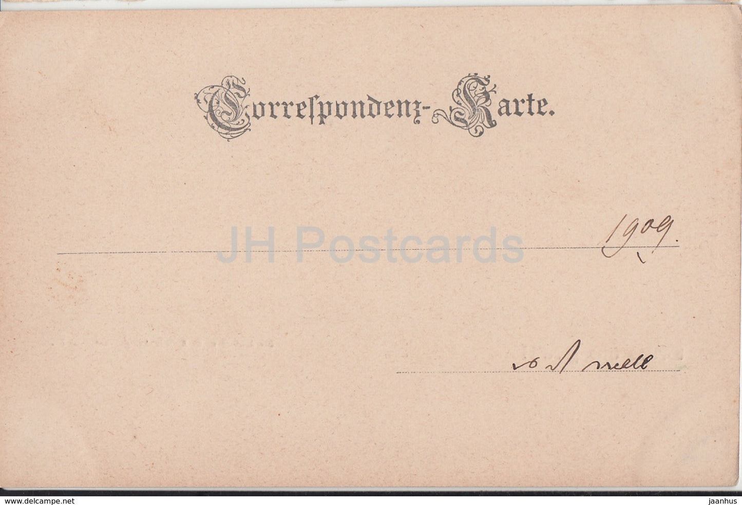 Gruss aus Prag - Praha - Prag - Die Altstadt - alte Postkarte - 1909 - Tschechien - gebraucht