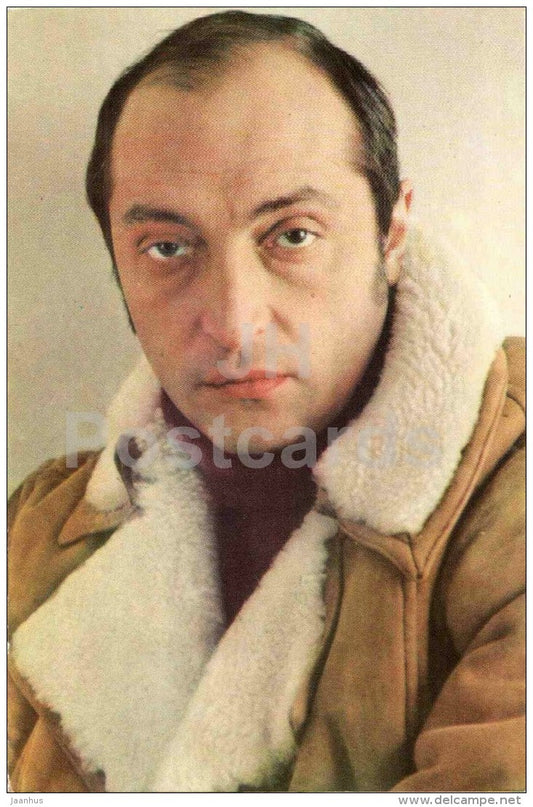 Russian Movie Actor Mikhail Kozakov - film - Russia USSR - 1977 - unused - JH Postcards