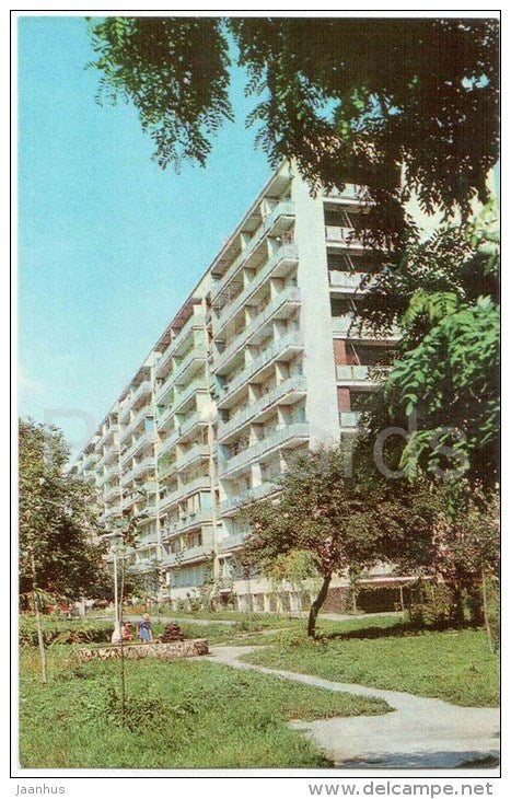 New apartment buildings - Cheremushki - Odessa - 1977 - Ukraine USSR - unused - JH Postcards