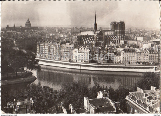 Paris - Panorama de la Cite - France - used - JH Postcards