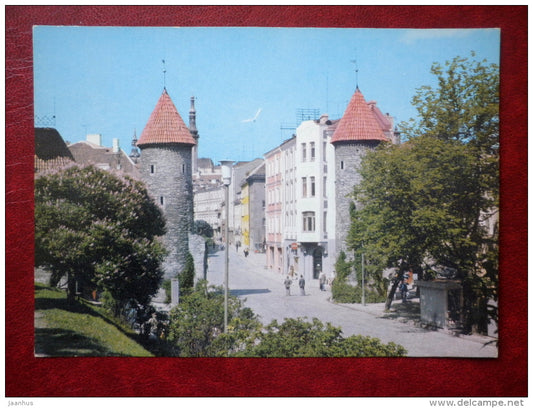 Viru Gate - Tallinn - 1981 - Estonia USSR - unused - JH Postcards