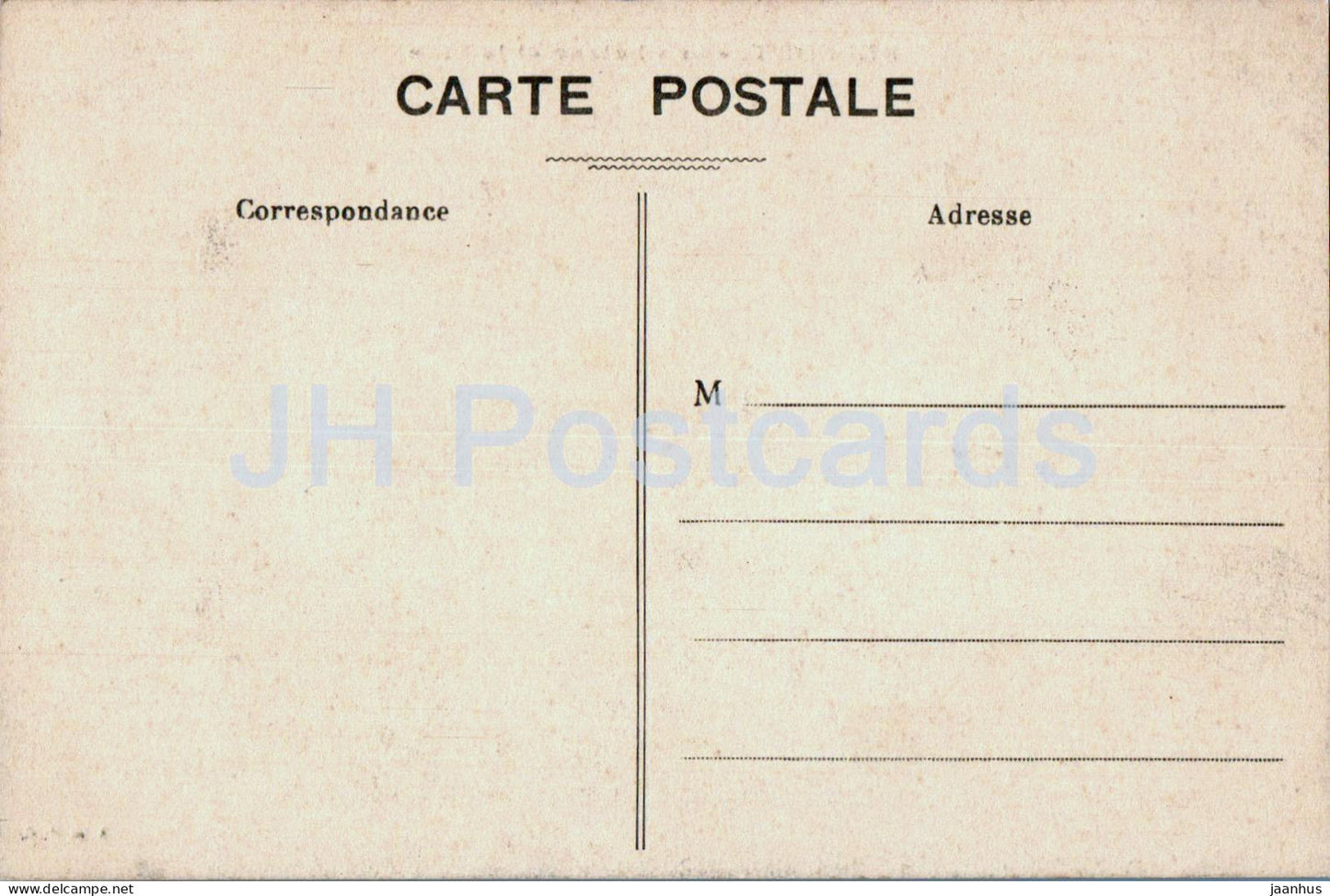 Belfort - Le Château et Le Lion - château - carte postale ancienne - France - inutilisée 