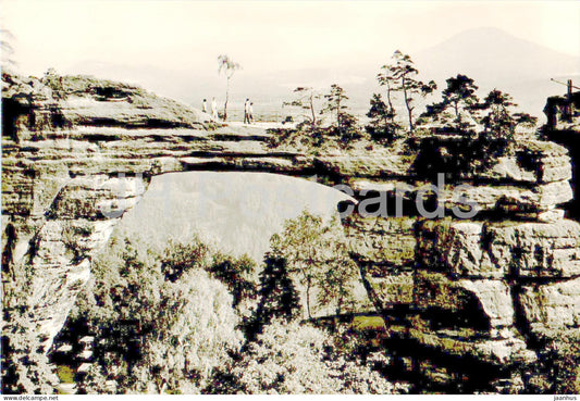 Ceske Svycarsko - Czech Switzerland - Pravcicka Brana - Pravcice Gate - Czech Repubic - Czechoslovakia - unused - JH Postcards