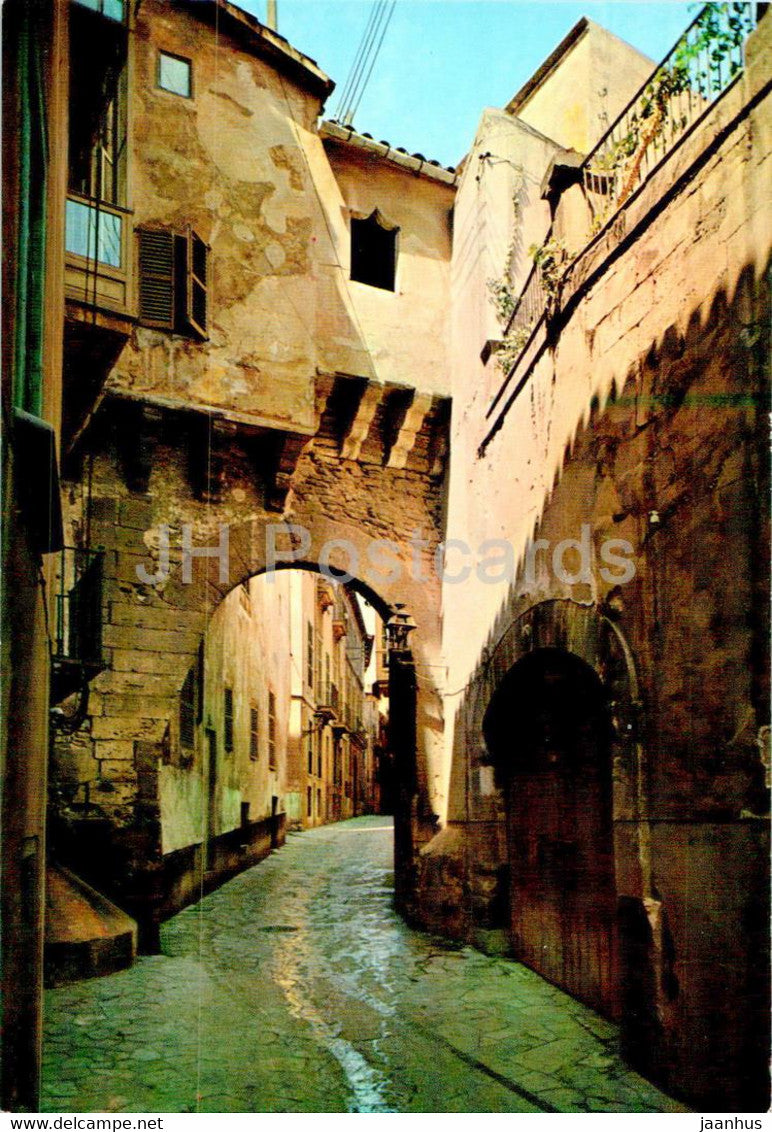 Palma - Arco arabe en la calle de la Almudaina - Mallorca - 1039 - Spain - unused - JH Postcards