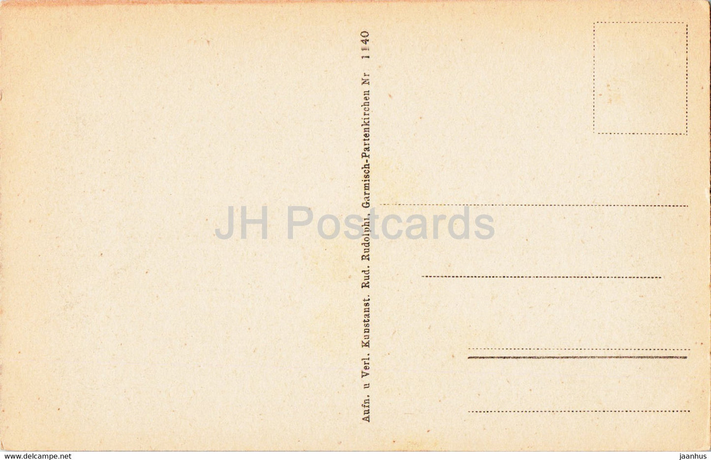 Gewitterstimmung am Eibsee - 1140 - carte postale ancienne - Allemagne - inutilisée
