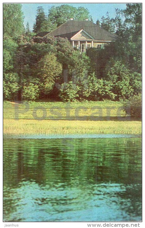 Memorial House of Pushkin - Mikhaylovskoye Museum Reserve - Pushkin - 1970 - Russia USSR - unused - JH Postcards