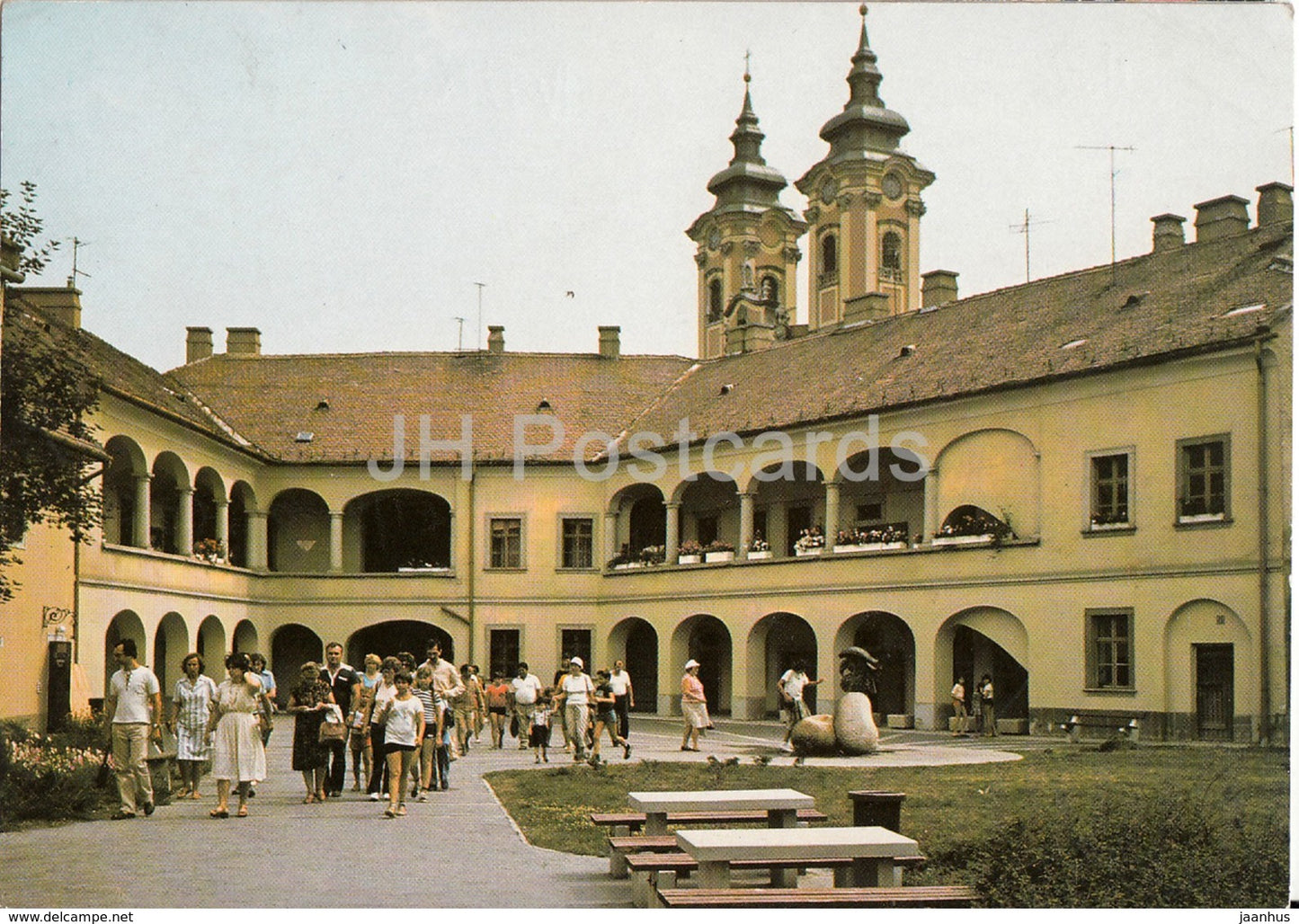 Eger - Hungary - used - JH Postcards