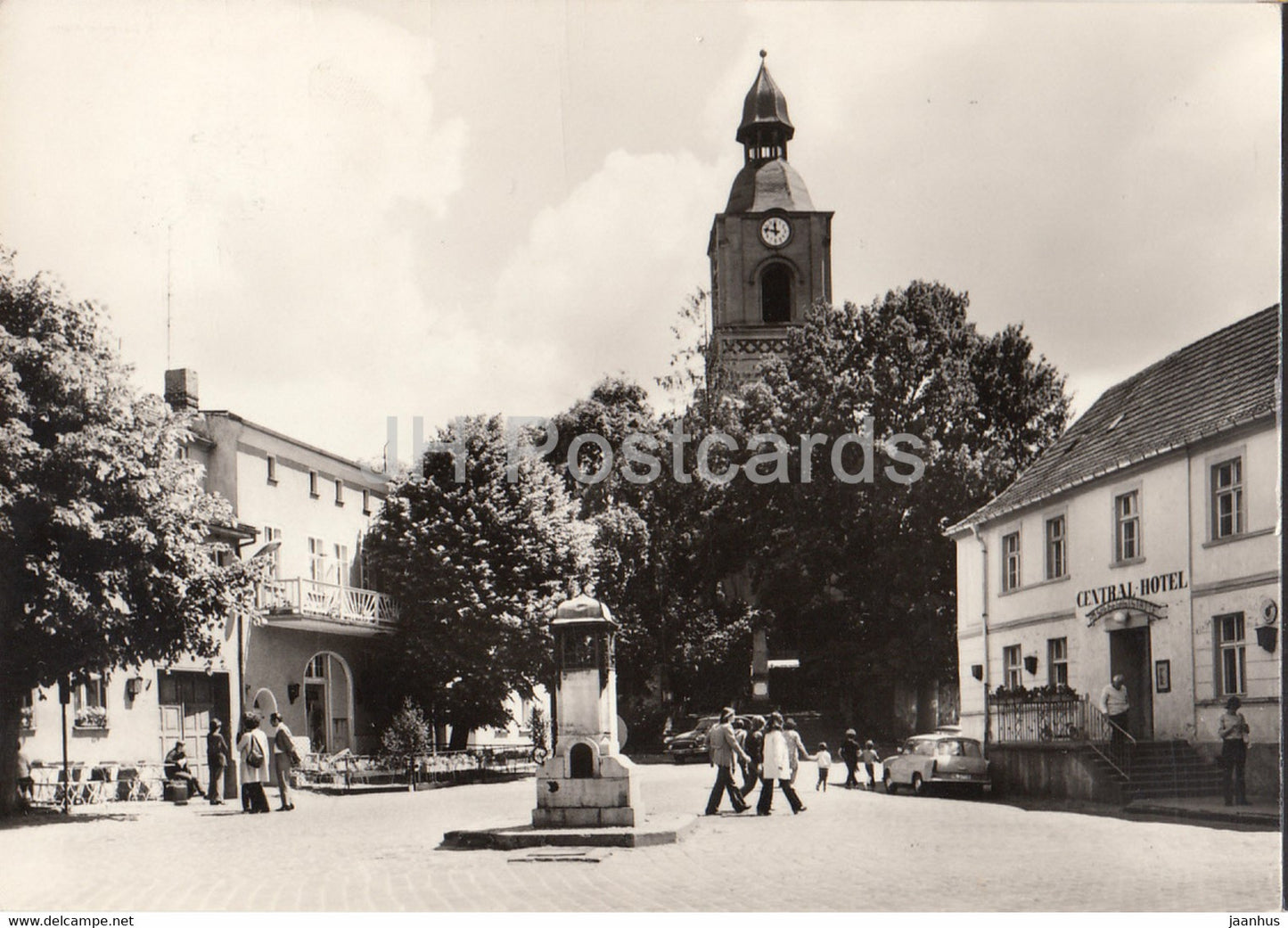 Buckow - Markische Schweiz - Markt - Germany DDR - used - JH Postcards
