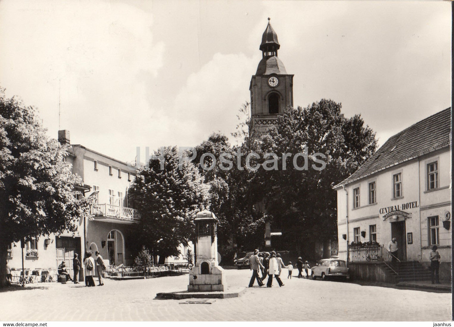 Buckow - Markische Schweiz - Markt - Germany DDR - used - JH Postcards