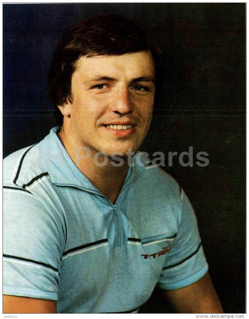 Sergey Starikov - Ice hockey - soviet - 1984 - Russia USSR - unused - JH Postcards