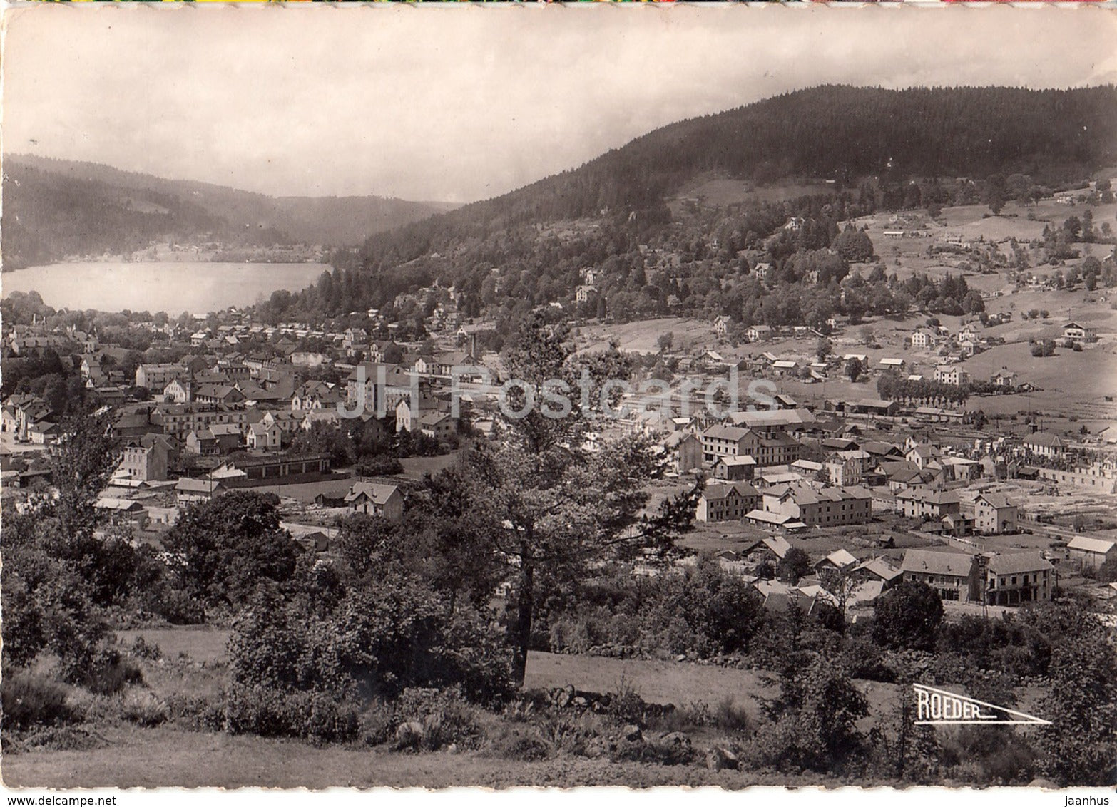 Gerardmer - Et son Lac - lake - 506 - France - unused - JH Postcards