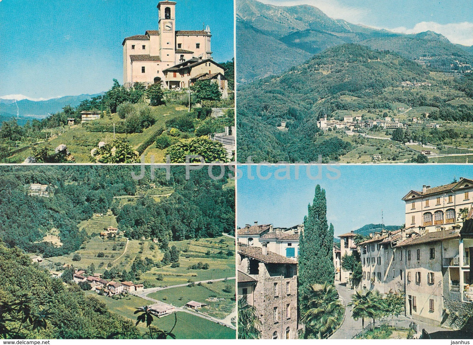 Castelrotto 416 m e Madonna del Piano - 6981 - 1969 - Italy - used - JH Postcards