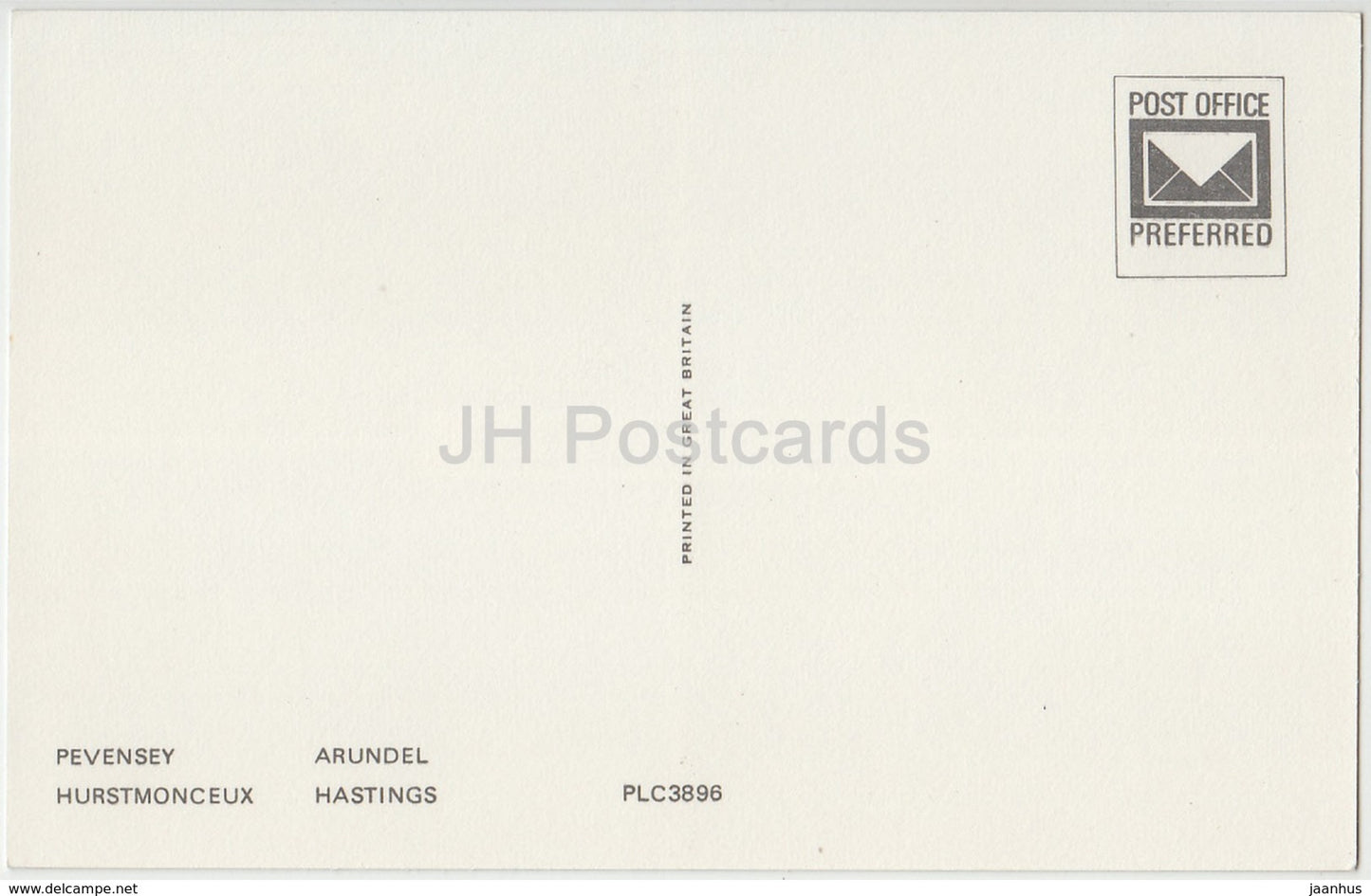 Sussex Castles - Pevensey - Arundel - Hastings - Hurstmonceux - multiview - PLC3896 - United Kingdom - England - unused