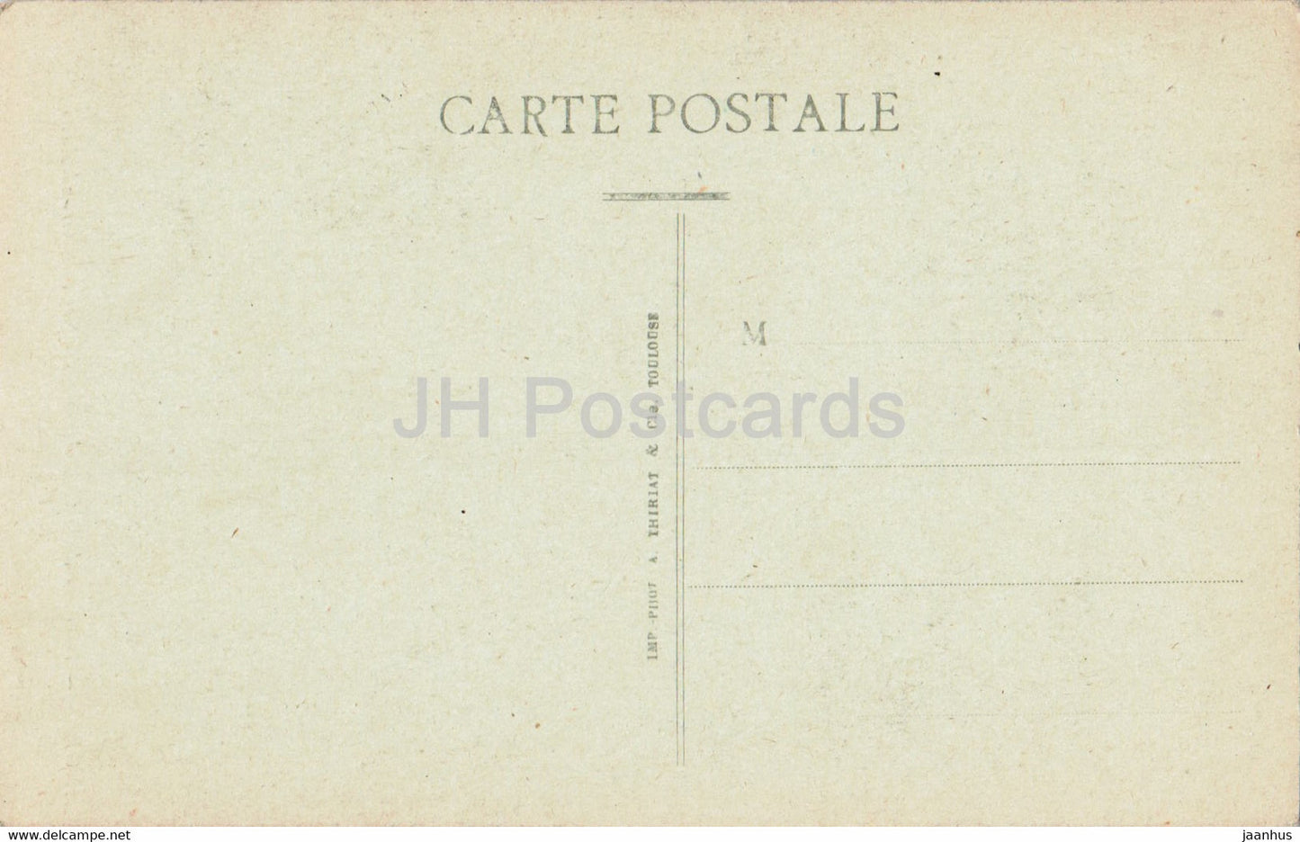 Angers - Interieur de la Cathedrale - La Nef et le Grand Autel - old postcard - France - unused
