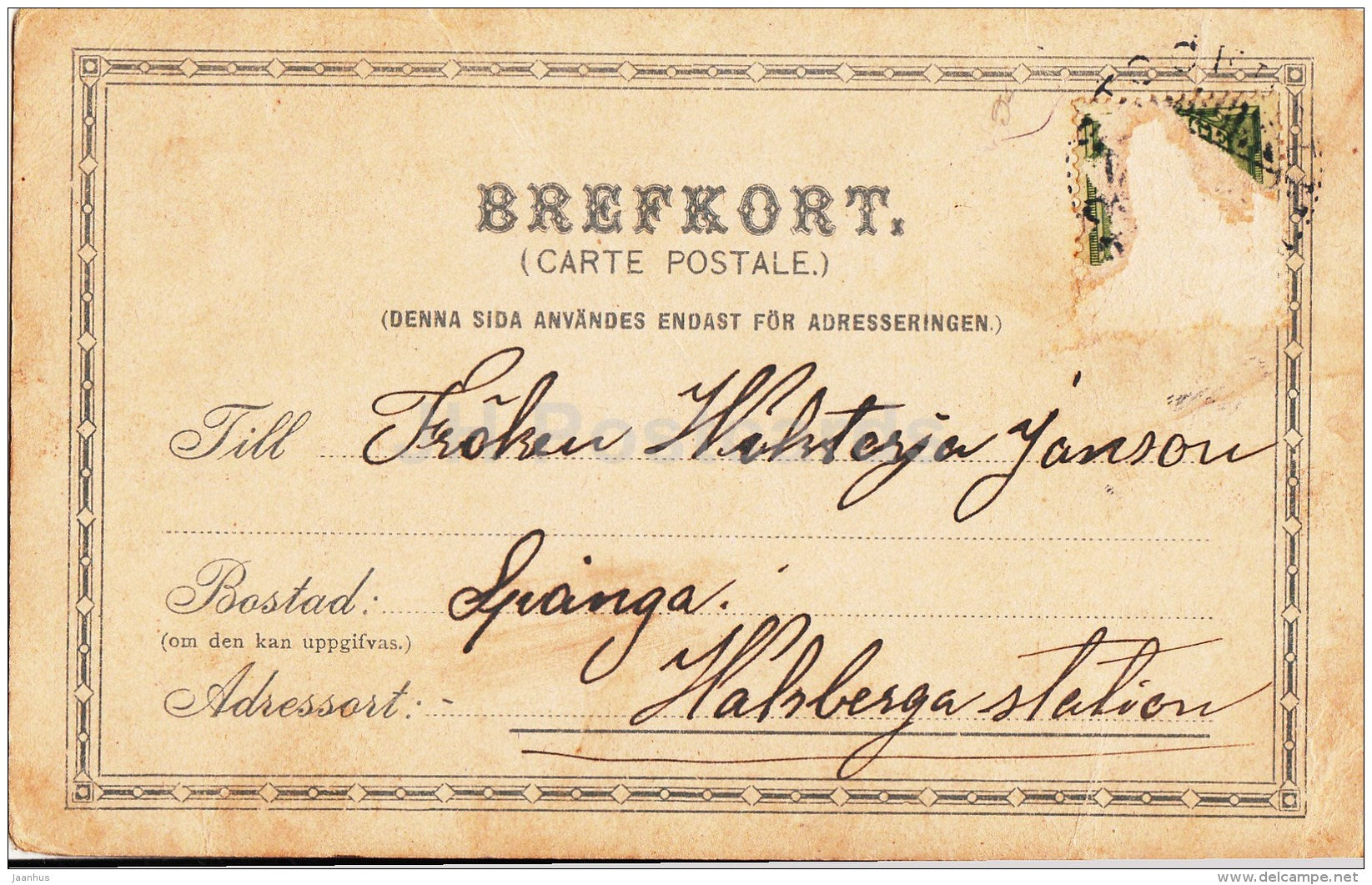 Stureplan - Stockholm - Sweden - used - JH Postcards