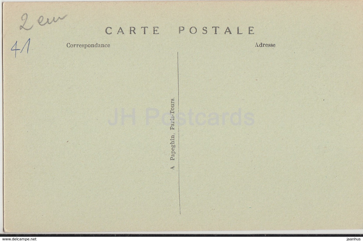 Chambord - Le Chateau - L'Oratoire de Francois I - castle - 28 - old postcard - France - unused