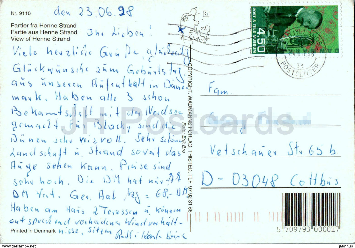 Henne Strand - beach - street - multiview - 9116 - 1998 - Denmark - used