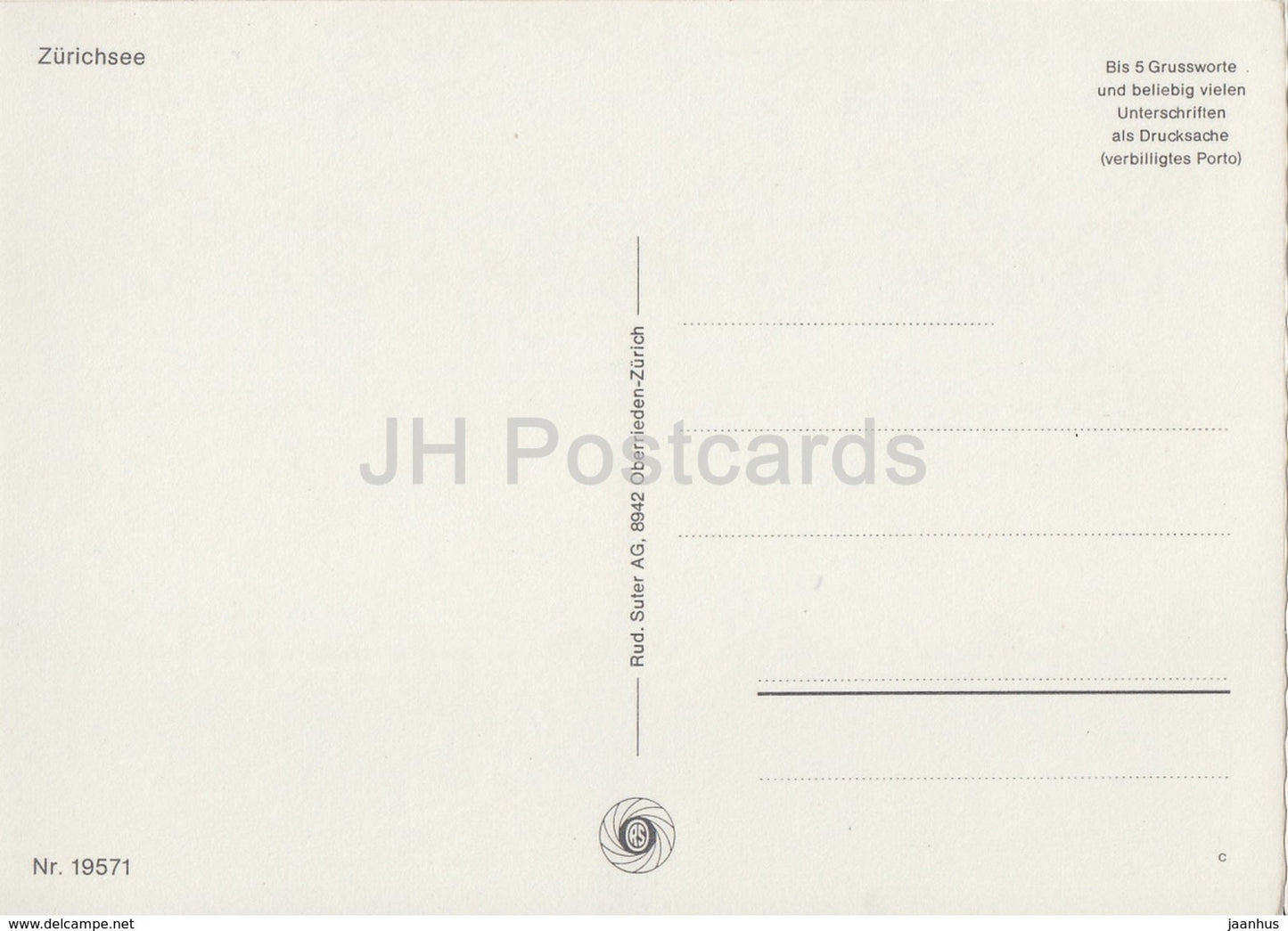 Zurichsee - Meilen - Zurich - Thalwil - Wadenswil - Ufnau - Rapperswil - Horgen - 19571 - Switzerland - unused