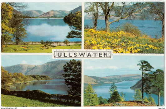 Ullswater - multiview - KLD 207 - 1970 - United Kingdom - England - used - JH Postcards