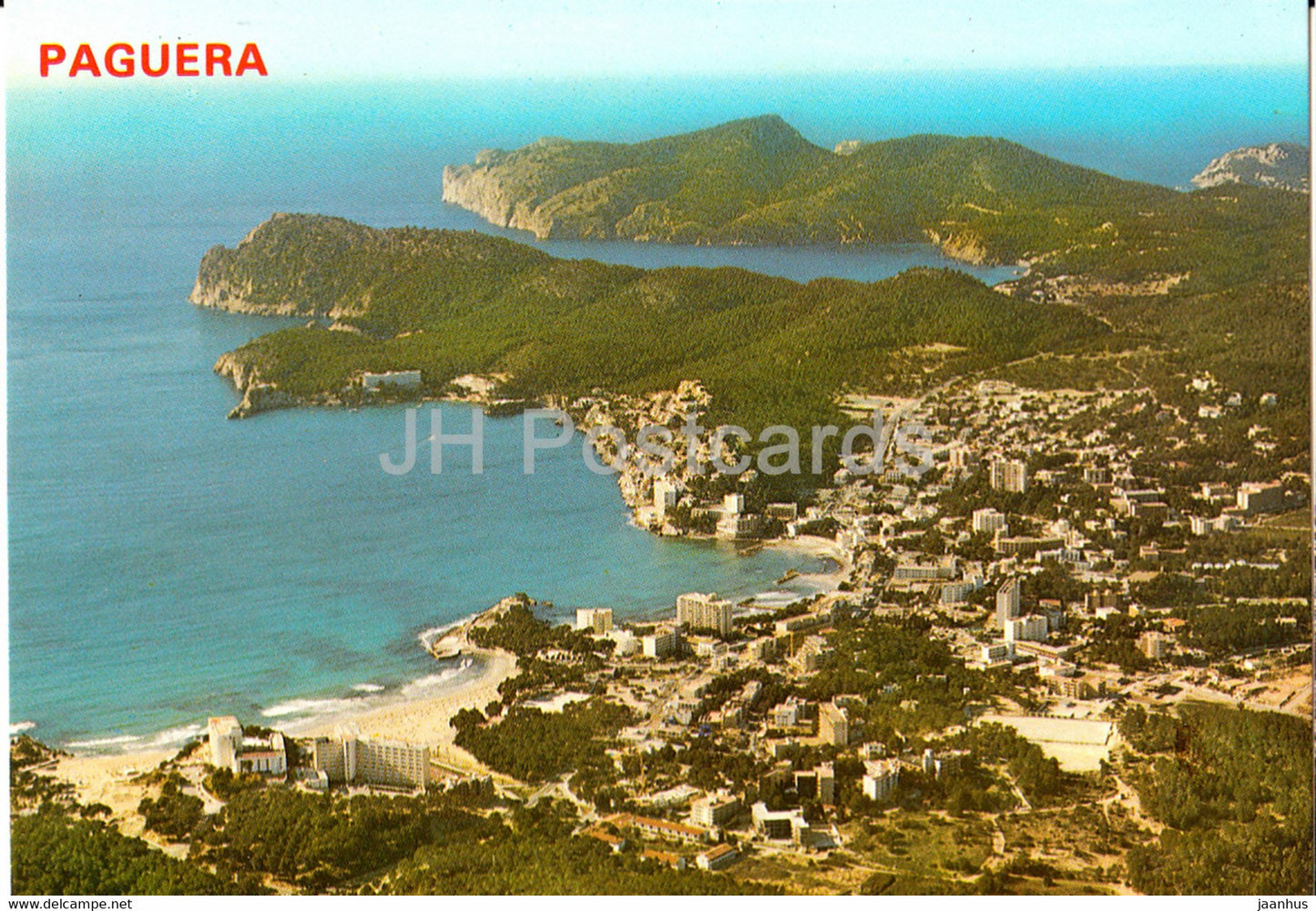 Paguera - Mallorca - 2907 - Spain - unused - JH Postcards