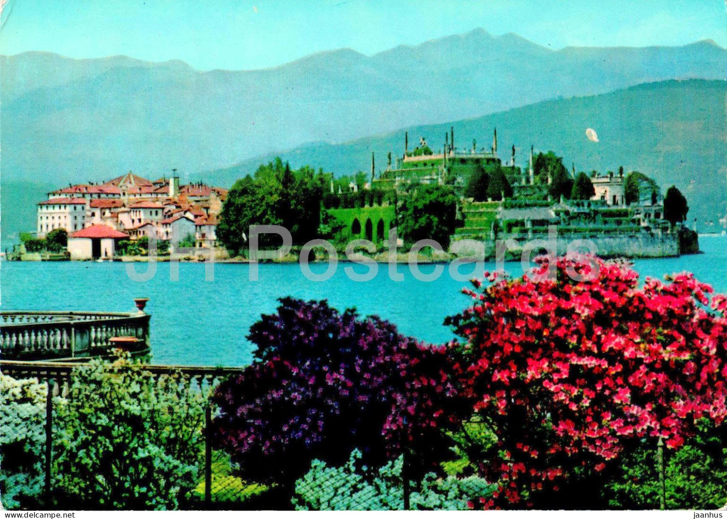 Isola Bella - Lago Maggiore - lake - 1969 - Italy - used - JH Postcards