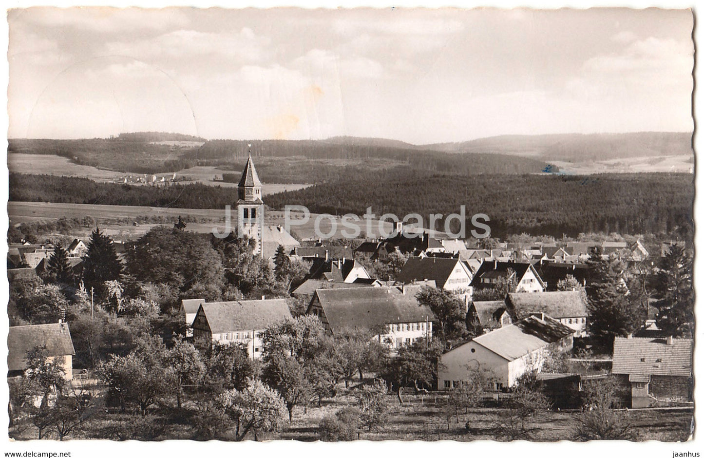 Hohenluftkurort Pfalzgrafenweiler - Schwarzwald - Blick vom Wasserturm - Germany - used - JH Postcards